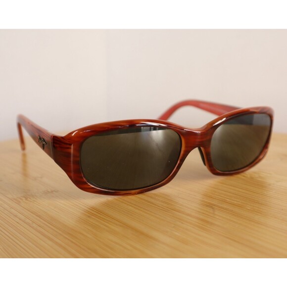 Maui Jim Punchbowl MJ219-12 Polarized Sunglasses 54-17-135 Tortoise with Pink - Picture 2 of 9